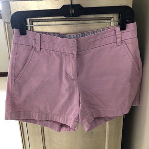 J Crew Light Pink Chino Shorts Size 0